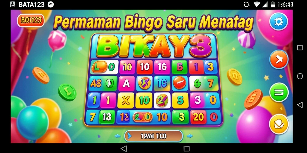 Gameplay seru dan interaktif dengan tema bingo yang menarik.