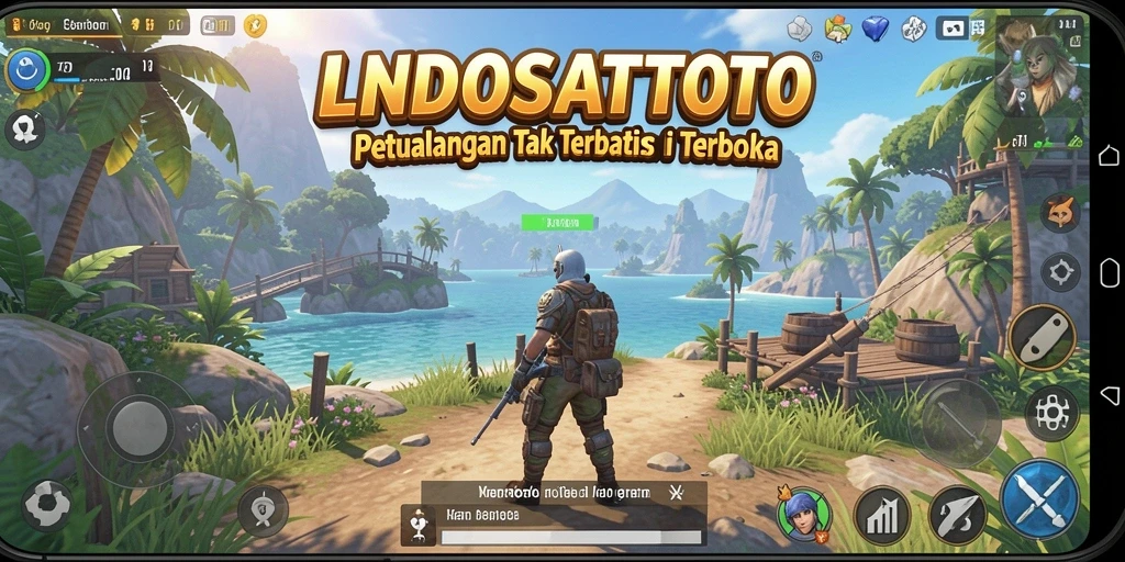 Gameplay seru di dunia terbuka LNDOSATTOTO yang penuh petualangan.