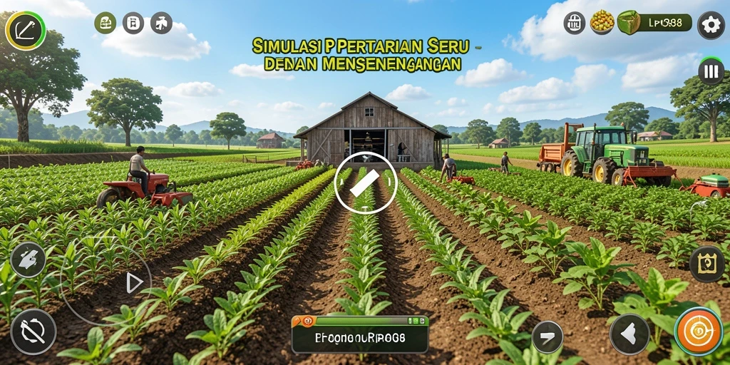 Gameplay seru bertani di dunia virtual LPO88.