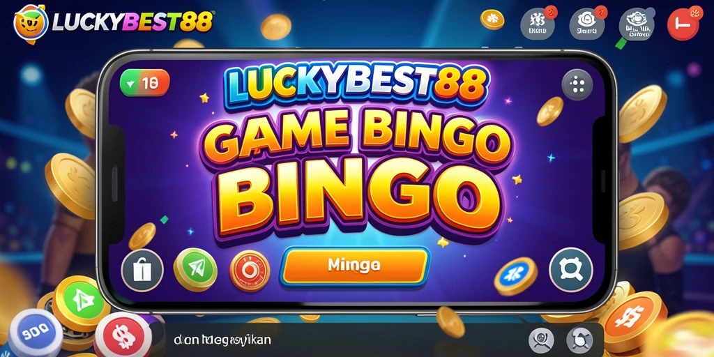 Screenshot gameplay LUCKYBEST88 menampilkan suasana Bingo yang seru.