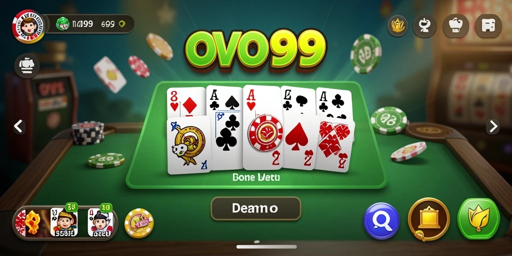 Tampilan gameplay OVO99 yang menarik dan seru.