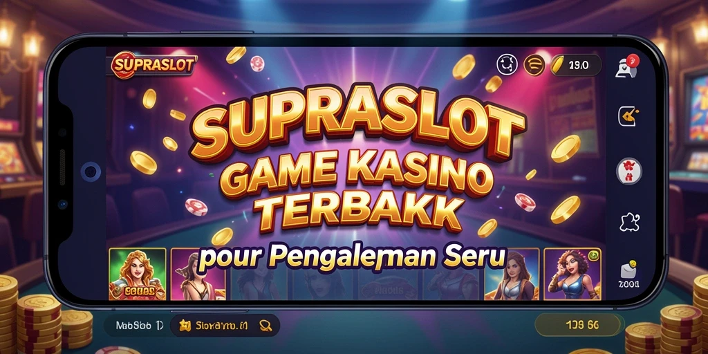 Tampilan visual menarik dari gameplay SUPRASLOT yang mendebarkan.