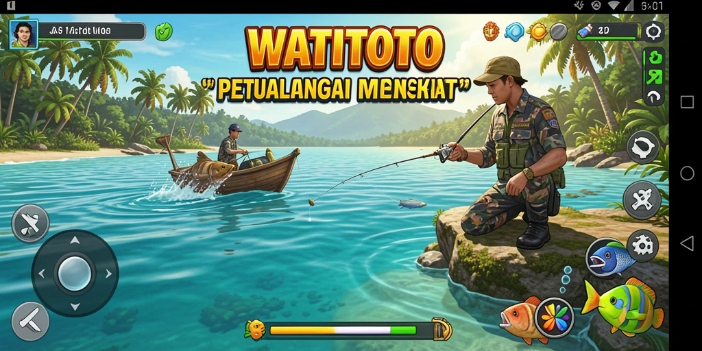 Tangkapan ikonik dalam gameplay WATITOTO yang mendebarkan.
